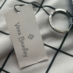 Vera Bradley  Floral Keychain Wallet in Blue and White Photo 3