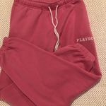 Playboy Pink Sweatpants Photo 0