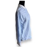 Old Navy 5/$35 Womens Shirt Sz S The Boyfriend Blue White Pinstripe Dress Photo 4