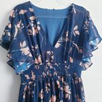 Baltic Born Lynlee Metallic Maxi Dress Short Sleeve New Without Tags Photo 3