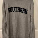 Thread and Supply  Long Sleeve Crewneck "Southern" Comfy Tee Tunic, S Photo 0