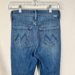 Mother Pixie Dazzler Jean in BEginner's Luck Women 24 Blue Button Fly Cropped Photo 2