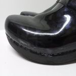 Dansko  XP 2.0 Floral Patent Nursing Clogs Size 38 = 7.5 - 8 Women's US Black Photo 5