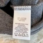 Denim & Co  Active Gray French Terry Dress Woman’s size Medium Pockets V Neck Photo 7