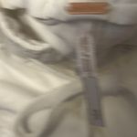 Free People Margate White Pleated Paper Bag high Waist Trouser Pants white Photo 7