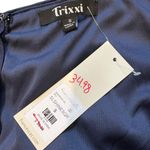 Trixxi NWT,  Shine Dress Spaghetti Straps Blue Sparkle, Sz S Photo 13