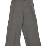 J. Crew Point Sur Linen Blend Cropped Wide Legs Pants Lilac Gray size 0 Petite Photo 0