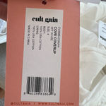 Cult Gaia NWT Cove Lace Swimsuit Coverup Pants in White Photo 8