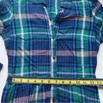 Old Navy Plaid Button-Down Midi Dress Photo 7