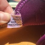 Vintage Rubber Bass Shoes Size 6.5 Women Style GH BASS Green and Purple Classic Photo 3