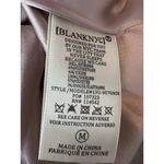 BLANK NYC Zip Moto Jacket Faux Leather Coat Medium Womens Full Zip Pink Grunge Photo 4