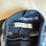 Free People Psychedelic Turtleneck Top Blue Photo 2