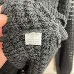 Bear Dance Loose Knit Black Crewneck Sweater Sz S Photo 1