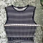 ZARA  White/Black Patterned Fit & Flare Dress Photo 1