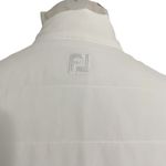 FootJoy  Size XS  Top Vest Full Zip White Gray Golf Top Photo 4