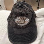 Black 'Life on a Sandbar' Cap Photo 0