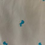 Brooks Brothers 346 EUC Women's Embroidered Blue Bird Chino Shorts Size 8 Tan Photo 1