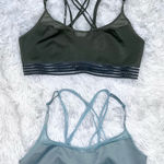 PINK - Victoria's Secret PINK VICTORIA’S SECRET Ultimate Unlined Criss Cross Sports Bra Small - Set of 2 Photo 0