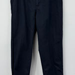 COS  Pants Womens Navy Blue Chino Straight Leg Stretch Trousers‎ Size 8 Photo 0