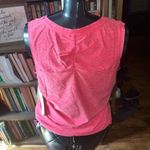 Title Nine  coral Grace ruched tenniscore athletic tank top Photo 2