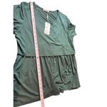 Bearsland Nursing Maternity Breast Feeding Dark Green Short Sleeve XXL Top NWT Photo 7