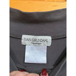 Ivan Grundahl Copenhagen Gray Cotton Stretch Long Sleeve Top Size S Minimalist Photo 1