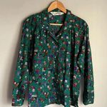 Diane Von Furstenberg Vintage  printed button down shirt Photo 0