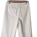 Mario Serrani Mario‎ Serrani Italy White Crop Pants Wide Leg Size 2 Photo 5