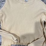 Billabong Yellow Ribbed Long Sleeve Photo 1