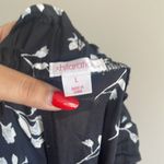 Xhilaration NWT  Floral Black and White Women's Flare Pants Size L Photo 9