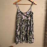 Free People  Western Royalty Beaded Paisley Babydoll Dress‎ Photo 6