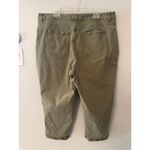 Lane Bryant  green mid rise Boyfriend capri jeans women's size 18 Photo 1