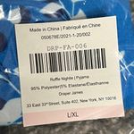 Draper James Ruffle Nightie Women L-XL Bluebell Sleep Dress Sleepwear Lounge NEW Photo 5