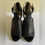 Jessica Simpson  Crimsella Black wedge sandal. Photo 1