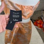 Lulus  NWT Floral Two Piece Set One Shoulder Crop Top Mini Skirt Photo 5