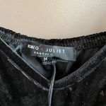 Romeo + Juliet Couture NWT Velvet Maxi Dress in Black Size Medium Photo 3