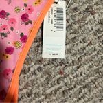 frankie's bikinis NWT Frankie’s Bikinis Laura High Waist Cheeky Bikini Bottom Pink- Size Small Photo 4