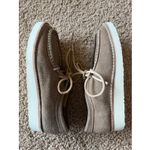 Beek Brown Suede Lace Up Wallabee Moccasin Toe Casual Comfort Shoes Womens 8 Photo 10