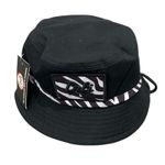 CALI STRONG Reversible Bucket Hat Zebra Print NEW Black Photo 0