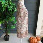 Tory Burch Avril Short Sleeve Mini Dress In Hicks Garden Photo 4