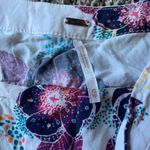 Free People  FP Boho Floral Tunic Blouse Oversized XSmall Photo 5