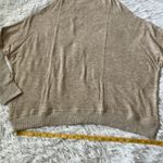 Michael Stars Madison Brushed Jersey Dolman Mock Neck in HEATHER OATMEAL size M Photo 8