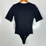 Everlane  NWT Black Short Sleeve Crewneck Bodysuit Size Xsmall Photo 1