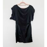 All Saints Spitalfields Japanese Cloth Lightweight Werbovy Mini Dress Black Sz 8 Photo 6