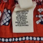 Raga Red and Blue Flirty Boho Mini Skirt NWT Size XS Boho Print Full Skirt Photo 6