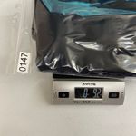 CHAPS  women's pull on navy striped drawstring cotton stretch knee skirt casual L Photo 5