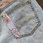 Urban Outfitters  BDG Jean Shorts Size 26 Patchwork Embroidered Boho Hippie Retro Photo 7
