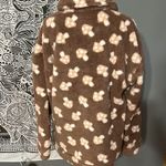 Gold rush Mushroom Teddy Button Up Jacket Photo 4