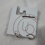 Urban Outfitters Silver Hoop Earrings Photo 1