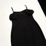 Karl Lagerfeld Little Black Dress Flouncy Ruffle Bust Sheath Cocktail Dress Sz 6 Photo 11